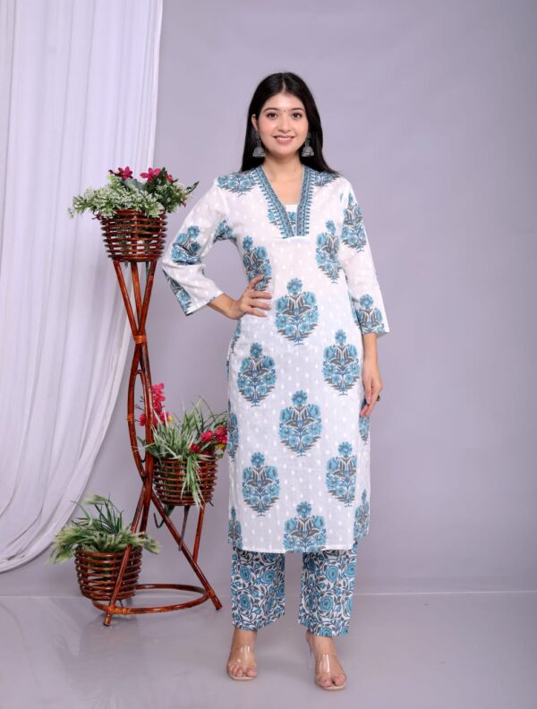 Angrakha Style A-Line Kurta